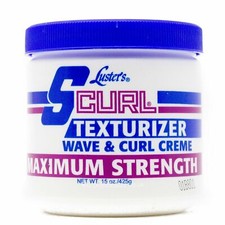 Lusters | S Curl | Texturizer Wave & Curl Creme Maximum Strength 15oz