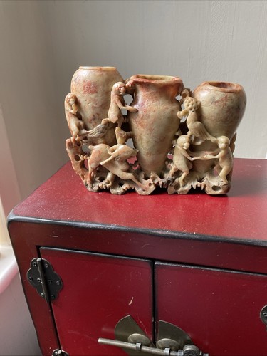 Vintage chinese carved - vintage,