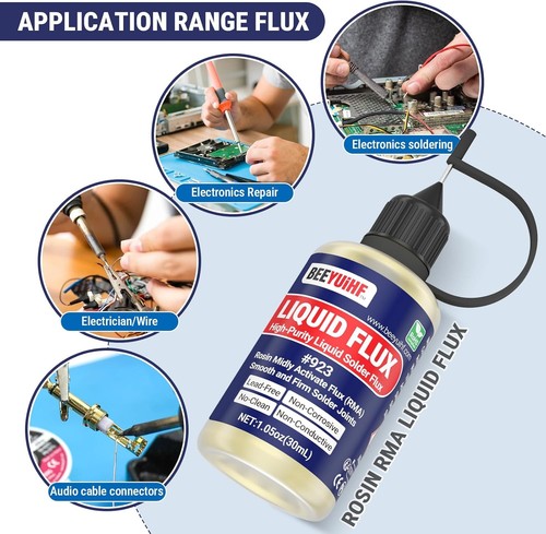 Beeyuihf liquid solder flux - liquid,