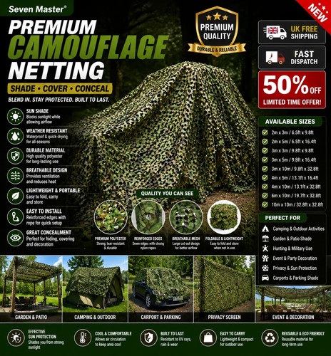 Large camouflage net - camouflage,
