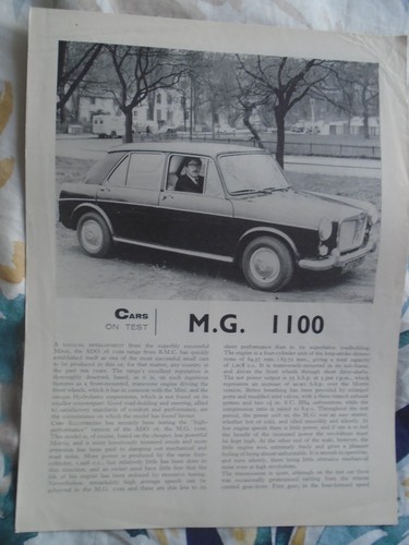 1100 cars illustrated - mg,