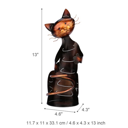Tooarts cat shaped wine - cat,