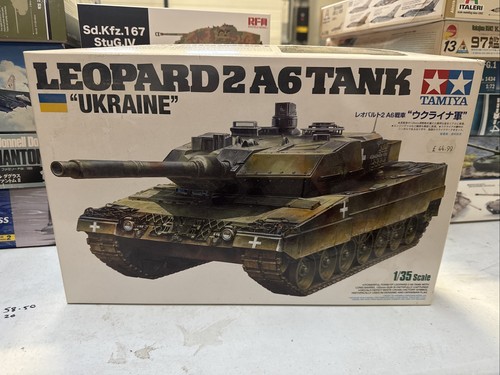 Tamiya leopard tank model - 2,
