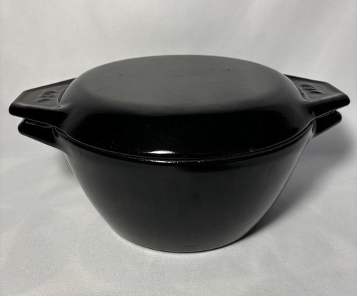 Vtg aga cast iron med - , black