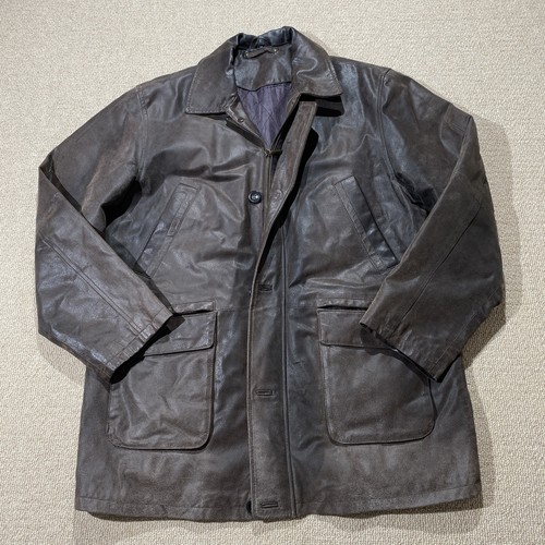 Vintage leather jacket mens - jacket,