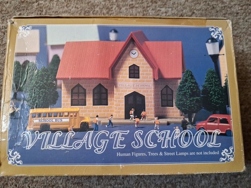 Village school model kit - school,