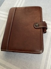 Filofax Pocket Hamilton Brown Leather. Great Condition Ideal Present