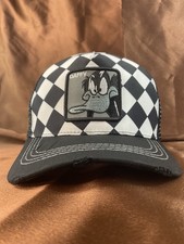 Adjustable Daffy Duck Trucker Style Cap Domino Edition Looney Tunes Adult/Teens