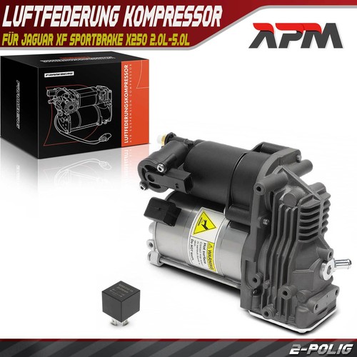 Air compressor with relay for - with,