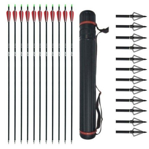 12pcs archery carbon - 12pcs,