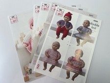 King Cole And Sirdar DK~ Doll Patterns