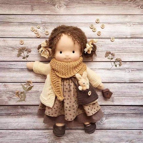 Doll waldorf plush - waldorf,