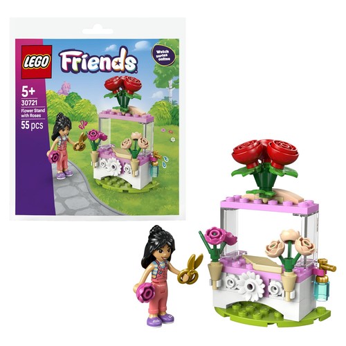 Lego friends flower stand - friends,
