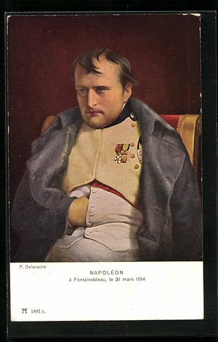 Postcard napoleon at - of,