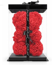 Rose teddy bear with - teddy,