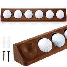 2 Pack Wooden Golf Ball