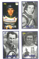 4 x IPSWICH WITCHES - Speedway Cards/Pictures