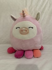 Squishmallow Sofia The Unicorn In Pink Octopus Costume Plush 8" 2021