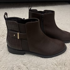 New M&S brown vegan ankle