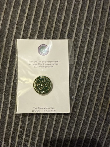Wimbledon badge - wimbledon,