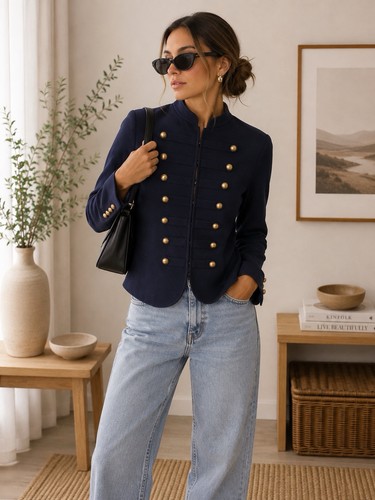 Zara women military jacket - women,
