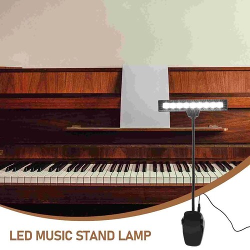 With lights music stand - with,