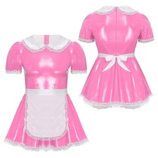 Men's Faux Leather PVC Sissy
