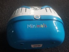 Minimal SMALL ANIMAL PLASTIC CARRIER PET TRAVEL CAGE HAMSTER GERBIL VET TRIP