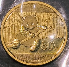 1/10 Oz Gold Panda Coin 1/10