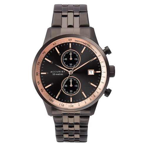 Accurist black rose - black, ip
