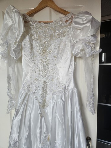Ellis designer white - white, beaded
