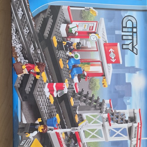 Lego city train station - lego, city: