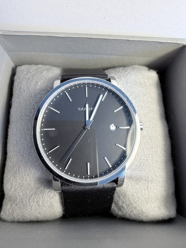 Skagen hagen 40mm steel - skagen, date