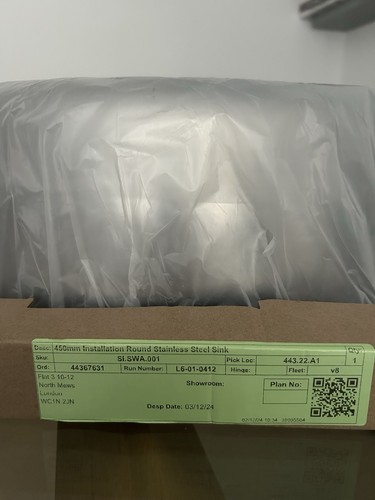 450mm round stainless steel - 450mm,