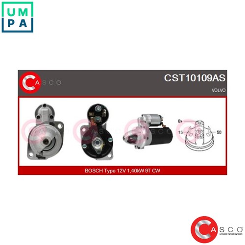 Starter cst10109as for 230 f - for,