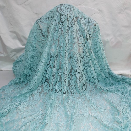 French double scalloped corded