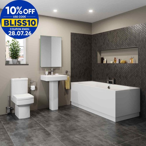 Modern bathroom suite - modern,