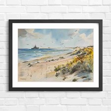 Vintage Naval Ship Coastal