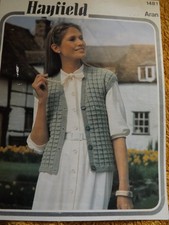 Vintage Hayfield Aran Knitting