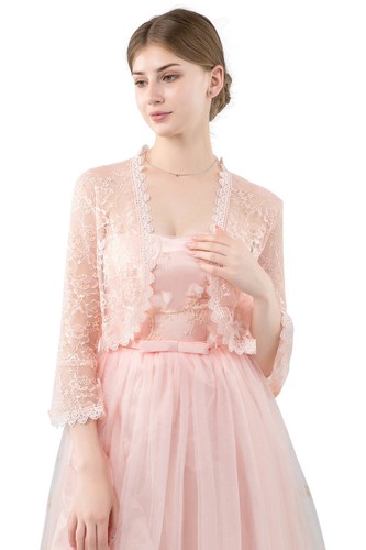 Womens premium lace open front - open,