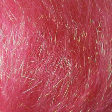 25g Heat Bondable Angelina Fibre - Pink Sparkle - Felt Making & Spinning