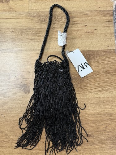 Zara party beaded bag new - zara,