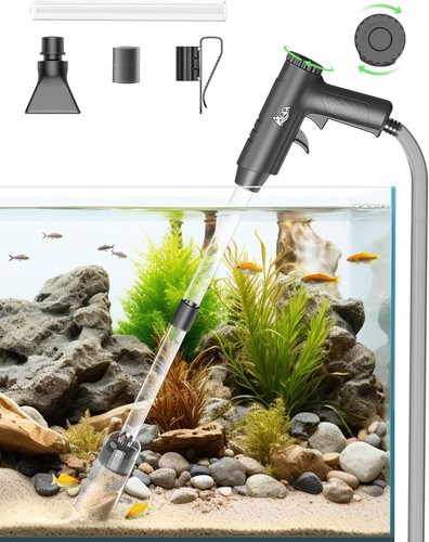 Aqqa aquarium gravel cleaner - aquarium,
