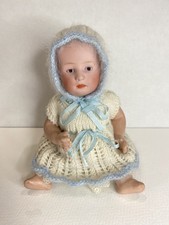 Very Cute Genuine 8.5" Tall Antique Gebruder Heubach 'Pouty' 6894 Baby Doll