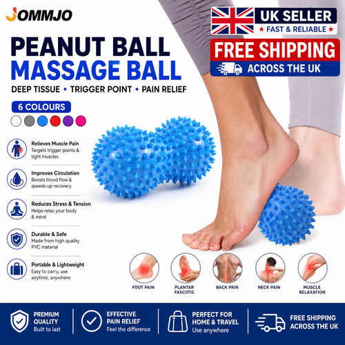 Peanut spiky massage ball foot - peanut,