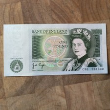 One Pound £1 Bank Of England
