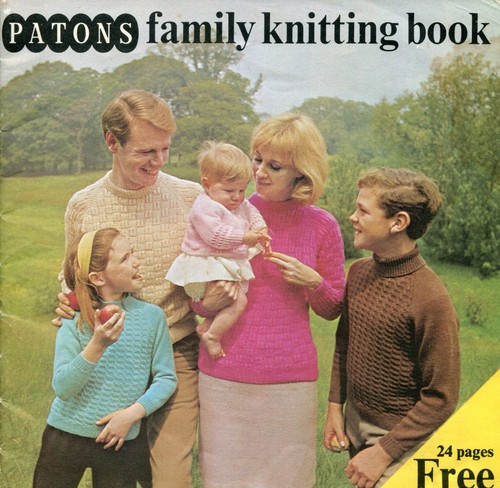 Patons family knitting book - knitting,
