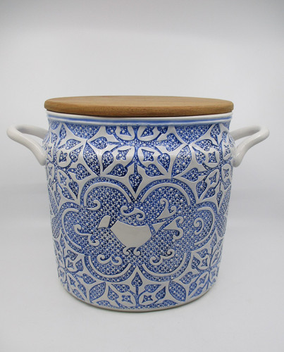 Vietri uccello blu covered - uccello,