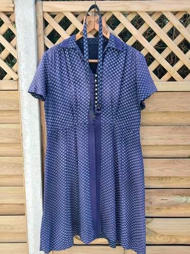 1940s purple and white - 1940s,