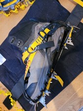 Grivel Air Tech Light crampons. Spike guards and protective cover.